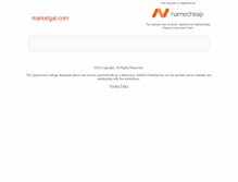 Tablet Screenshot of marketgal.com